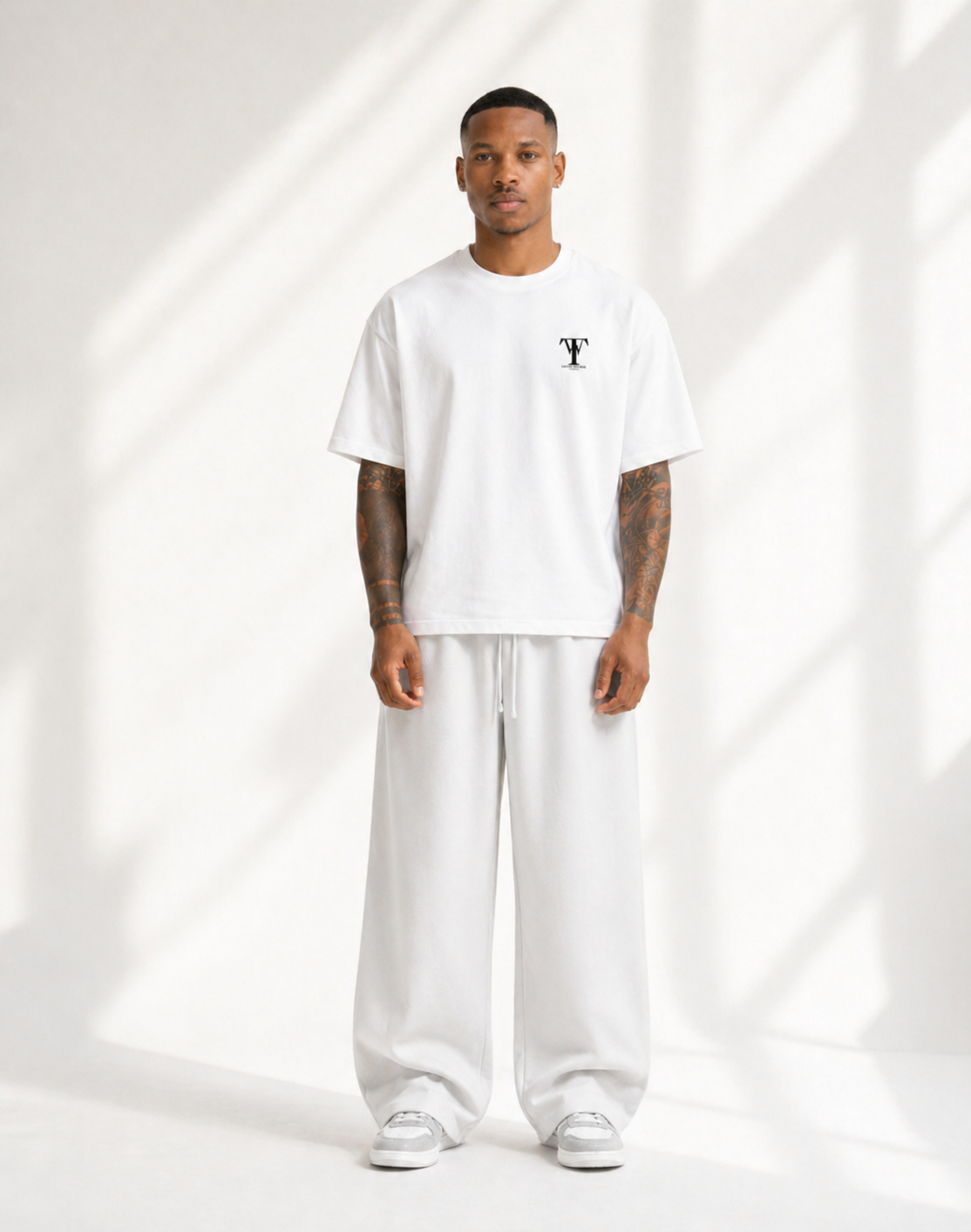 TW Boxy Fit Tee - White